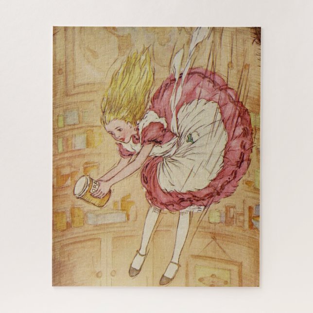 Das Kaninchenloch fallen Puzzle (Vertikal)