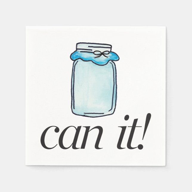 Das kann ich serviette (Vorderseite)