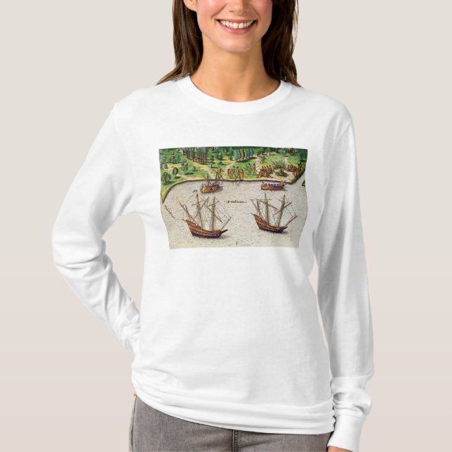 Das Kap von Florida und von Delphin-Fluss T-Shirt (Vorderseite)