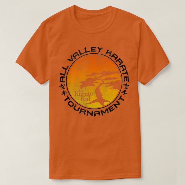 Das Karate Kid All Valley Karate Turnier T-Shirt (Design vorne)