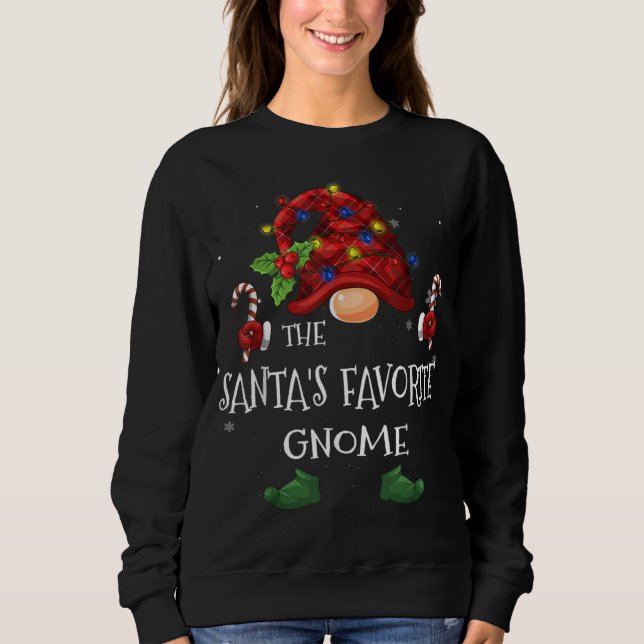 Das Karierte Weihnachtsfest in Buffalo Sweatshirt (Vorderseite)