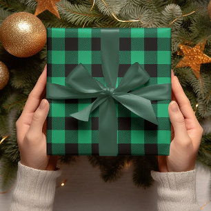 Das Karierte Wrapping Paper des Weihnachtsgründers Geschenkpapier