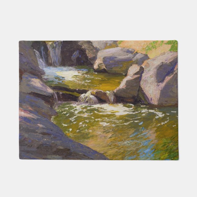 Das Kaskadengewässer Fußmatte (Vorderseite)