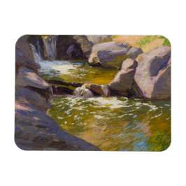 Das Kaskadengewässer Magnet