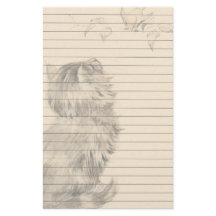 Das Kätzchen, das die Vögel aufpasst