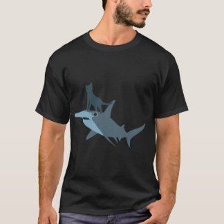 Das Kätzchen und die Haifischfreunde T-Shirt