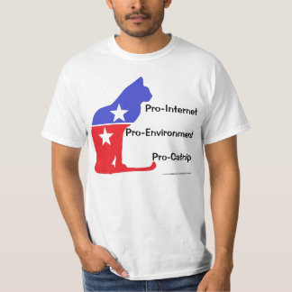 Das Katzen-Party T-Shirt