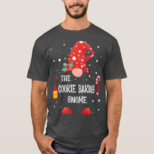 Das Keksbacken Gnome passt Familie Weihnachten T-Shirt