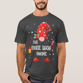 Das Keksbacken Gnome passt Familie Weihnachten T-Shirt