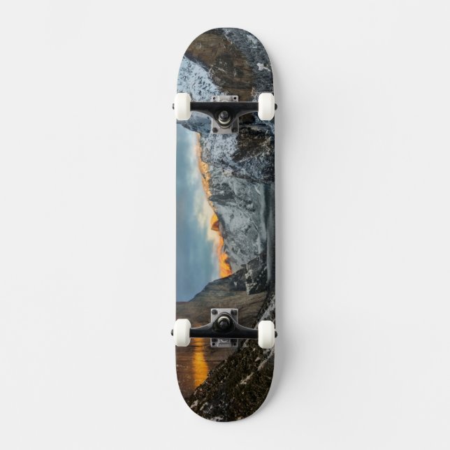 Das Kennzeichen des Winters Skateboard (Vorderseite)