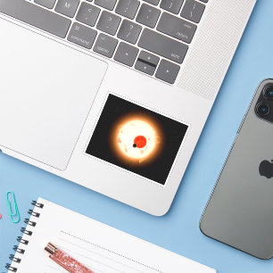 Das Kepler-16 System. Aufkleber