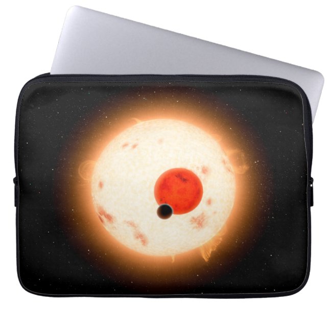 Das Kepler-16 System. Laptopschutzhülle (Vorderseite)