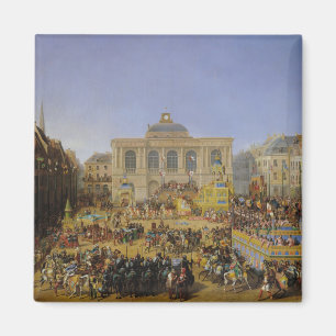 Das Kermesse bei Heilig-Omer im Jahre 1846 Magnet