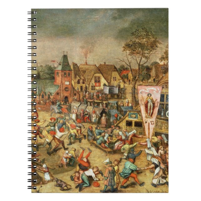 Das Kermesse des Festes von St George Notizblock (Vorderseite)