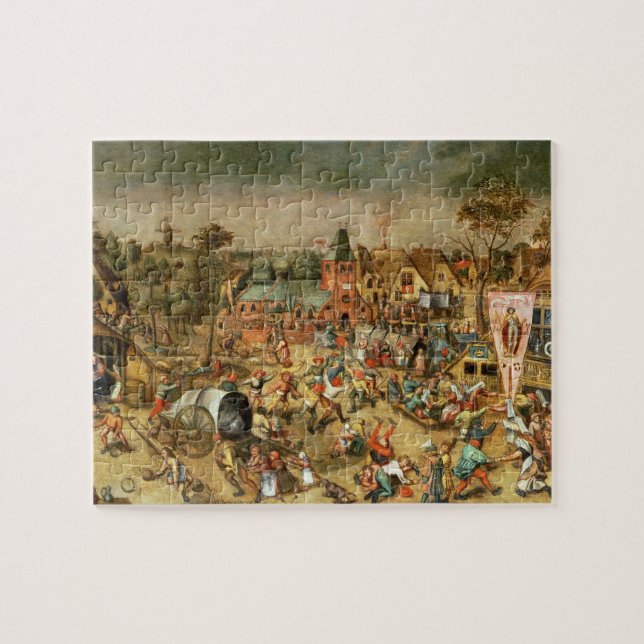 Das Kermesse des Festes von St George Puzzle (Horizontal)