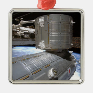 Das Kibo Japaner unter Druck gesetzte Modul 2 Silbernes Ornament