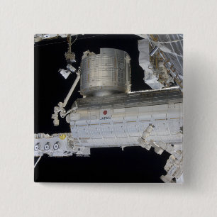 Das Kibo-Labor für das japanische Experimentiermod Button