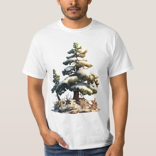 Das Kiefern-T-Shirt T-Shirt (Vorderseite)