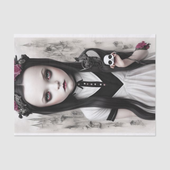 Das Kind am Mittwoch Seidenpapier (Vorderseite)