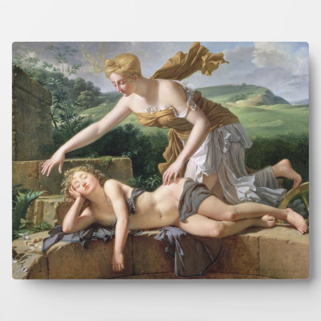 Das Kind des Glücks, 1801 (Öl auf Leinwand) Fotoplatte (Vorderseite)