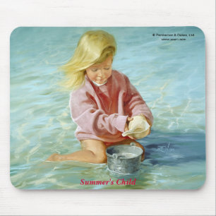 Das Kind des Sommers Mousepad