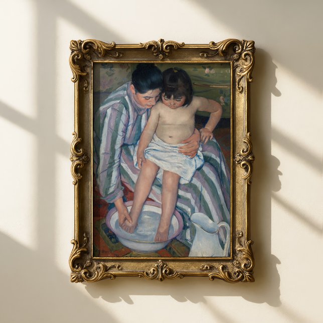 Das Kind im Bad | Mary Cassatt Poster (Von Creator hochgeladen)