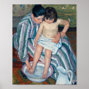 Das Kind ist krank und Mary Cassatt Poster