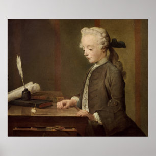 Das Kind mit einem Teetotum Poster