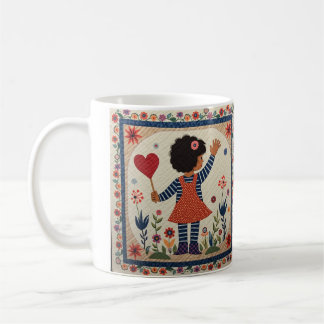 Das Kind selbst ist ein Engel. Kaffeetasse
