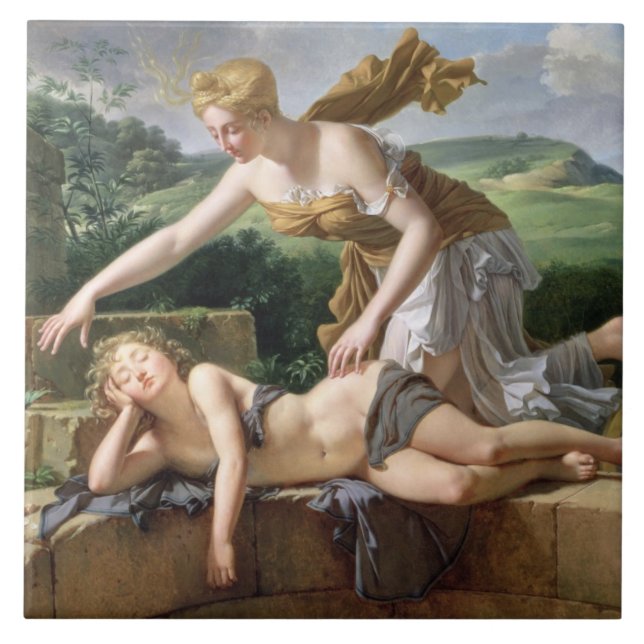 Das Kind von Vermögen, 1801 (Öl auf Leinwand) Fliese (Vorderseite)