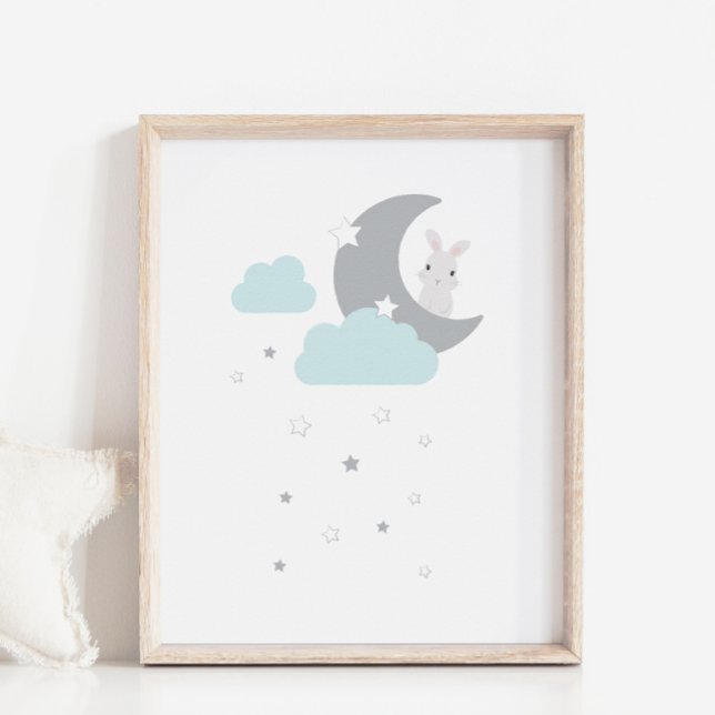 Das Kinderzimmer Decor Poster von Sky Moon & Stars (Von Creator hochgeladen)