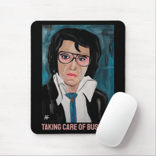 Das King-Gemälde von Alfred Fox Mousepad