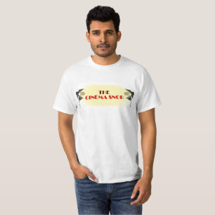 Das Kino-Snob-Logo - weißes Shirt
