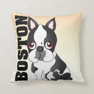 Das Kissen Bostons Terrier
