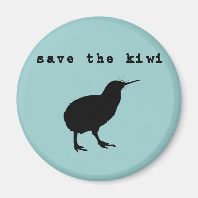 Das Kiwi Magnet gerettet (Vorne)