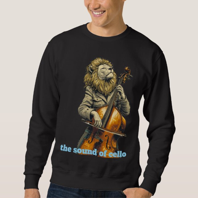 Das Klangbild Cello T-Shirt Sweatshirt (Vorderseite)