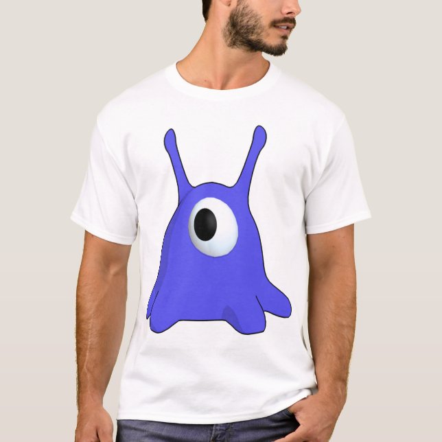 Das klassische Blau T-Shirt (Vorderseite)