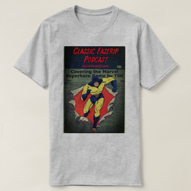 Das klassische FASERIP Podcast-Shirt! T-Shirt (Design vorne)