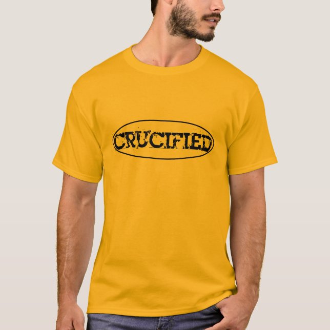 Das klassische T-Shirt der CRUCIFIED Männer (Vorderseite)