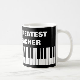 Das Klavier-Lehrerkaffee-Tasse der Welt bestste Tasse