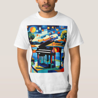 Das Klavier wartet auf 5 T-Shirt