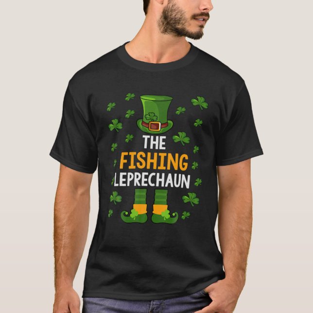 Das Kleeblatt Irish Saint Paddy" T-Shirt (Vorderseite)
