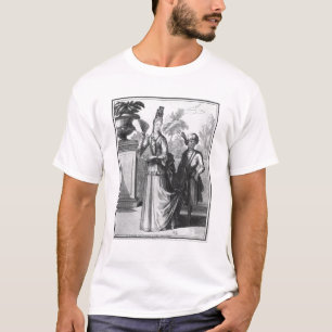 Das Kleid des Noblewomans, Ende des 17. T-Shirt