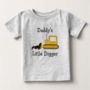 Das kleine BaggerShirt des Vatis Baby T-shirt