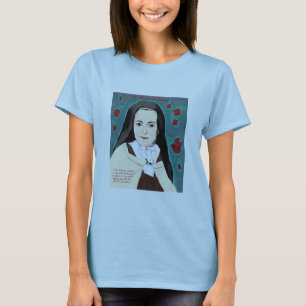 Das kleine Blumendamenbaby - Puppent-stück Fliede T-Shirt