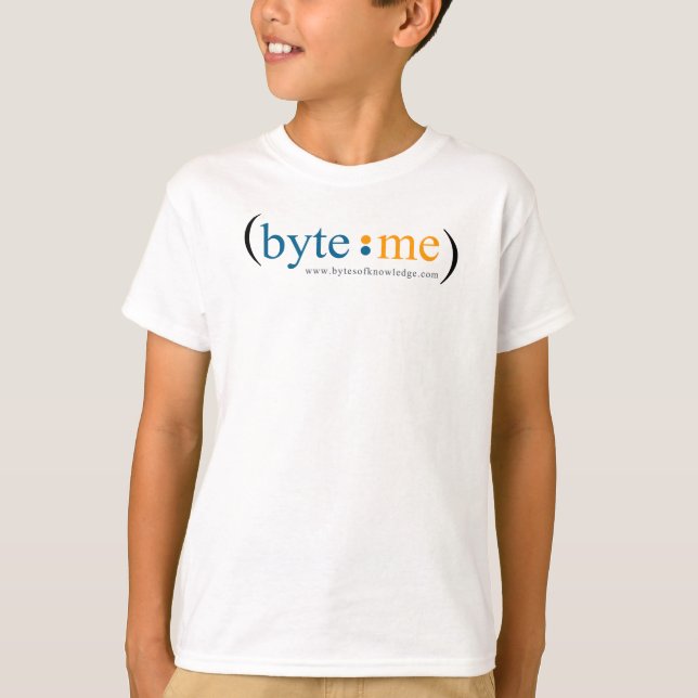 Das kleine Byte-Me-Shirt T-Shirt (Vorderseite)