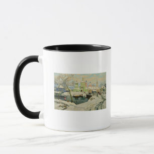 Das kleine Dorf Torzhok, 1917 Tasse