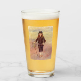 Das kleine Fischermädchen (von Pierre-August Renoi Glas