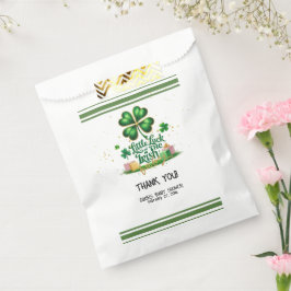 Das kleine Glück der irischen Kleeblatt Gold Baby Geschenktütchen