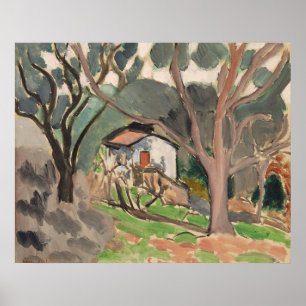 Das kleine Haus von Matisse Poster